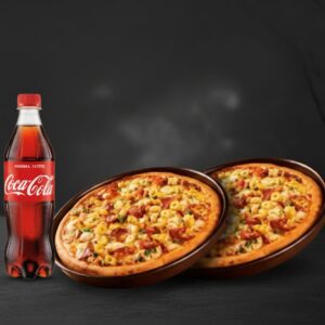 2 small Pizza & 1 Ltr Drink