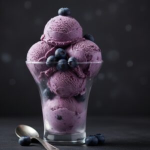 BLUEBERRY ICE CREAM- Fruit Overload