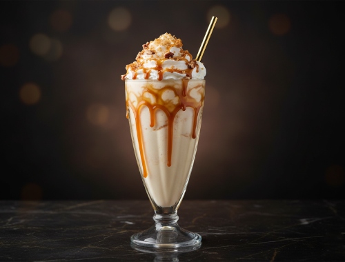 CARAMEL CHEESE CAKE SHAKE- Ice Cream Shakes