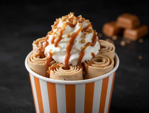 CARAMEL - Thai Roll Ice Cream