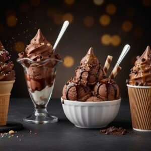 CHOCOLATE - SOFT SERVE (Cone-CUP)