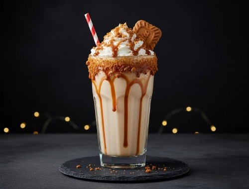 LOTUS CHEESE CAKE SHAKE- Ice Cream Shakes