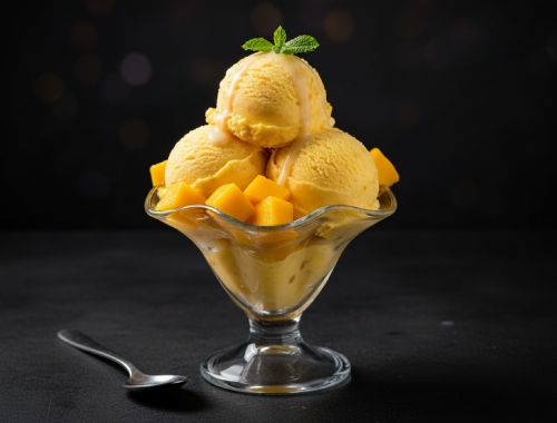 MANGO ICE CREAM- Fruit Overload