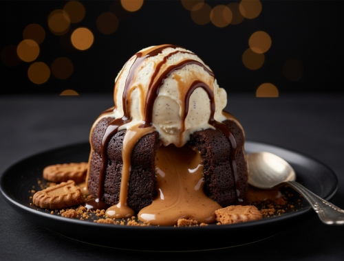 MOLTEN LAVA(LOTUS) Cake Bake