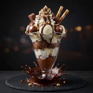 NUTELLA SUNDAE-OVERLOAD SUNDAES