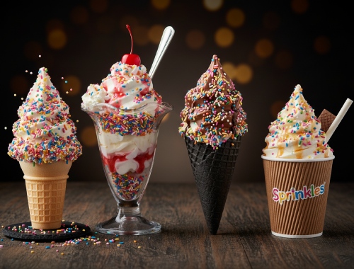 SPRINKLES TOPPING- SOFT SERVE (Cone-CUP)